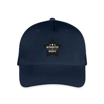 Mitarbeiter des Monats - Kinder Bio Basecap - Navy - Vorne