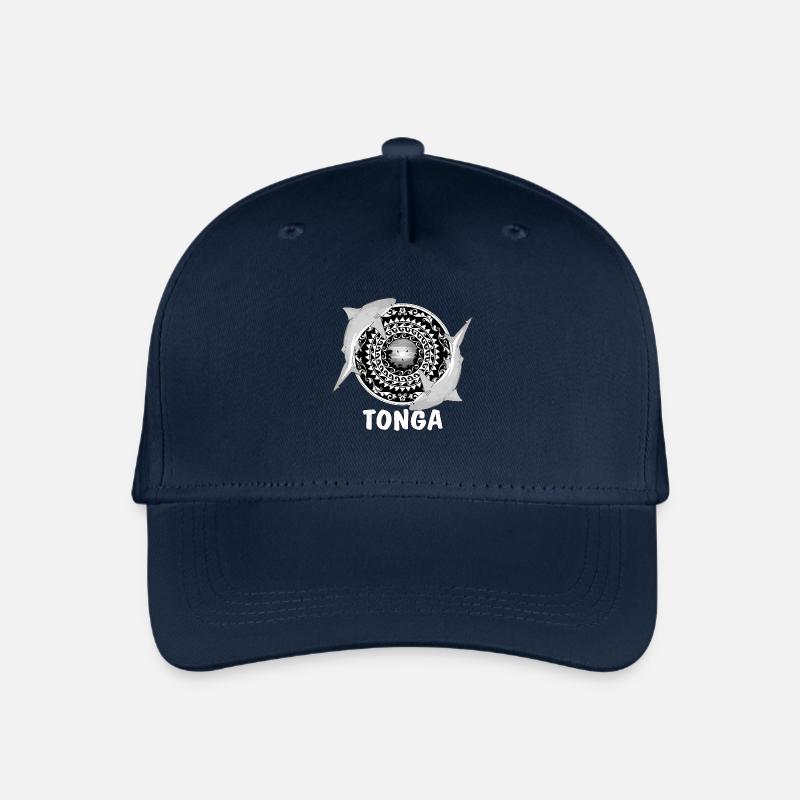 Tonga Bullenhai - Kinder Bio Basecap - Navy