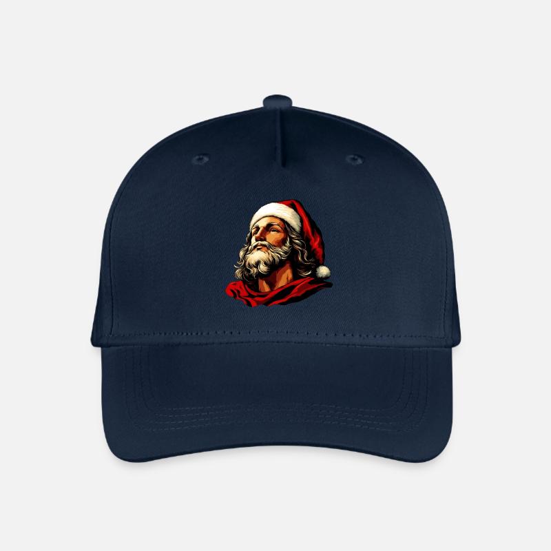 Jésus Noël - Casquette de baseball bio Enfant - marine