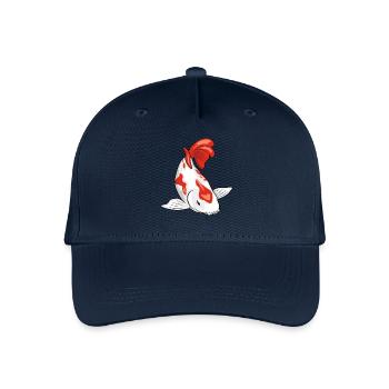 Koi fish - Organic Kids’ Baseball Cap - navy - Front