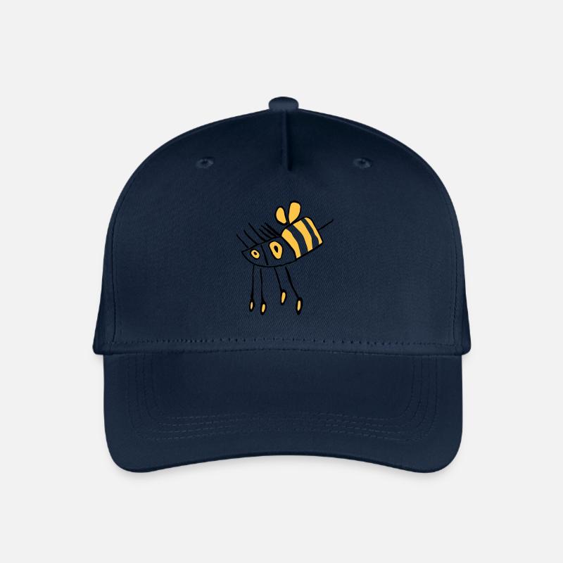 Bees - Organic Kids’ Baseball Cap - navy