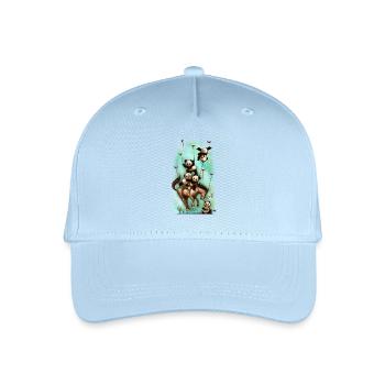 acrobatrodeo_MARKET - Kinder Bio Basecap - Hellblau - Vorne