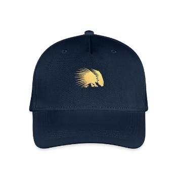 gold stachelschwein - Kinder Bio Basecap - Navy - Vorne