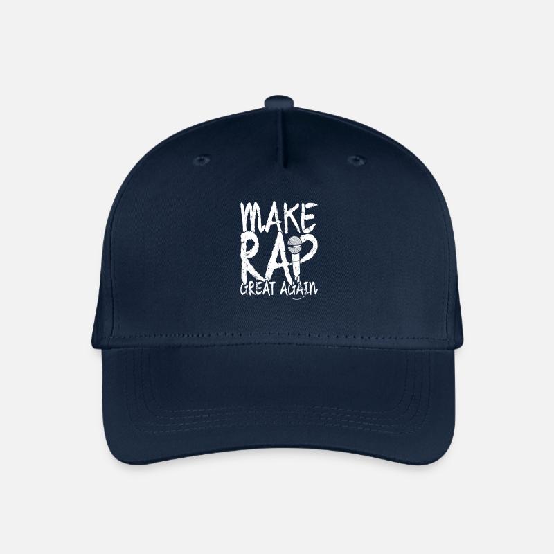 MAKE RAP GREAT AGAIN - Organic Kids’ Baseball Cap - navy