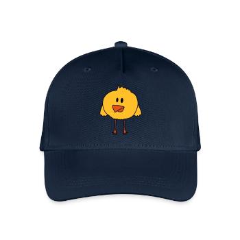 Cute Chick Bird - Organic Kids’ Baseball Cap - navy - Front