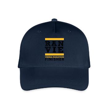 Wien Marathon Finisher - Kinder Bio Basecap - Navy - Vorne