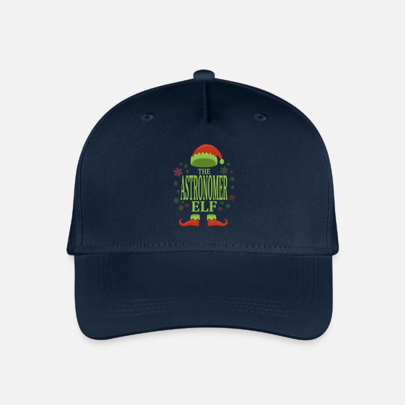 Astronom Weihnachtself - Kinder Bio Basecap - Navy