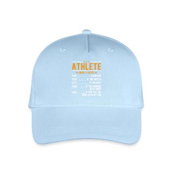 Athlete hourly wage - Organic Kids’ Baseball Cap - light blue - Front