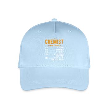 Chimiste Salaire horaire - Casquette de baseball bio Enfant - bleu clair - Devant