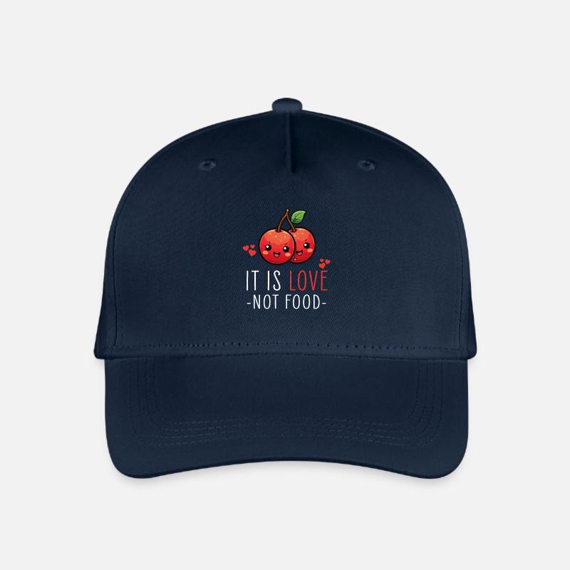 Kirschen Kawaii - Kinder Bio Basecap - Navy