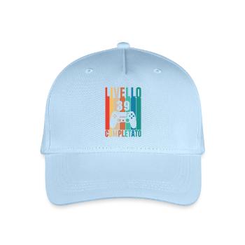 Level 39 - Organic Kids’ Baseball Cap - light blue - Front