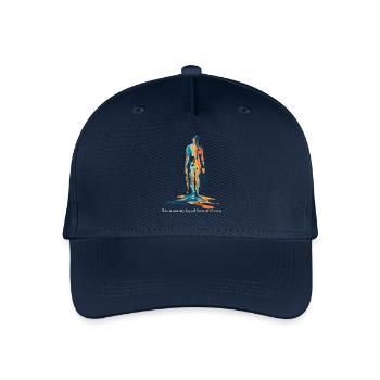 Heißes Wetter Ist Nicht Meine Wahl - Kinder Bio Basecap - Navy - Vorne