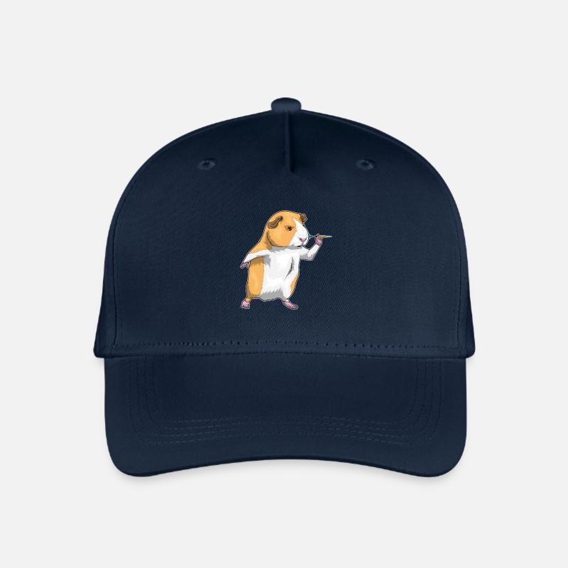 Meerschweinchen Dart Dartpfeil - Kinder Bio Basecap - Navy