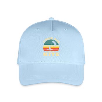 I Can't I Kite Gift Humor - Organic Kids’ Baseball Cap - light blue - Front