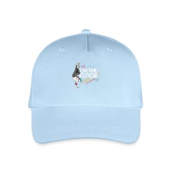 On The Floor – Cool Breakdance Design - Organic Kids’ Baseball Cap - light blue - Front