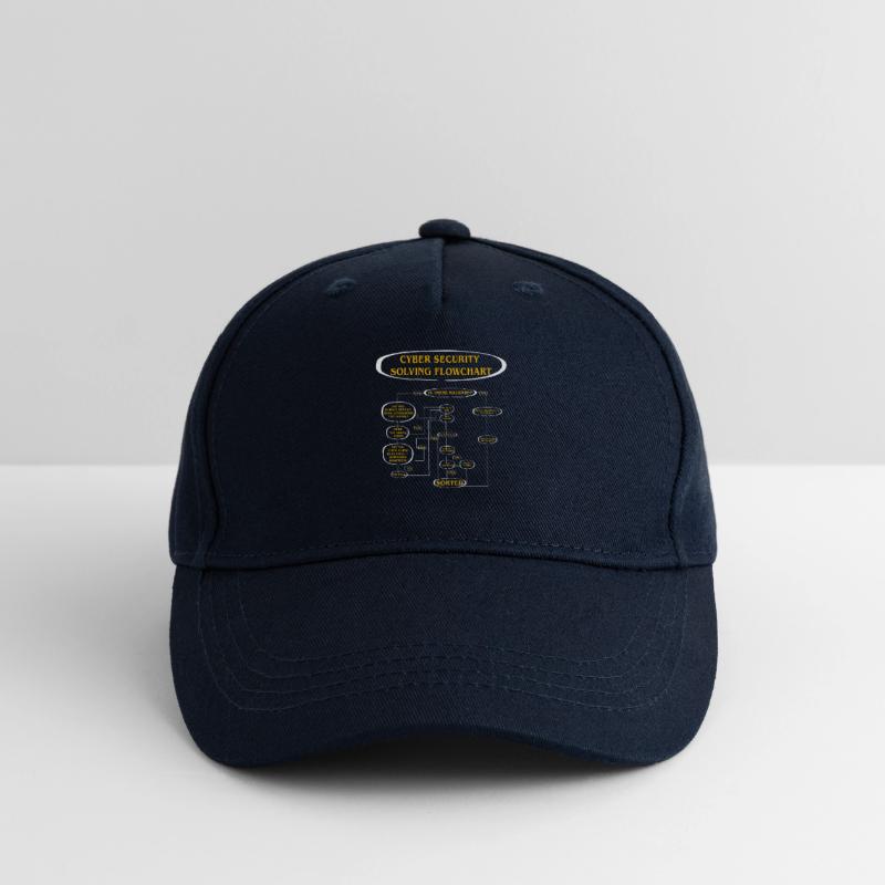 Cyber Security Solving Flowchart Organic Kids’ Baseball Cap
