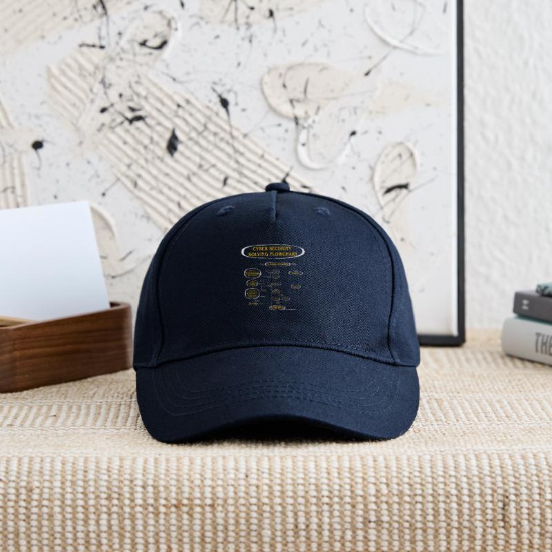 Cyber Security Solving Flowchart Organic Kids’ Baseball Cap