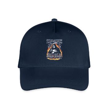 Intestin irritable Syndrom Faucheur IBS Goth Caca Humour - Casquette de baseball bio Enfant - marine - Devant