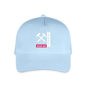 Erzgebirge Bergmann Gruss - Kinder Bio Basecap - Hellblau - Vorne