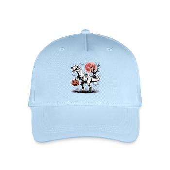 TERRIFYING NIGHT - Organic Kids’ Baseball Cap - light blue - Front