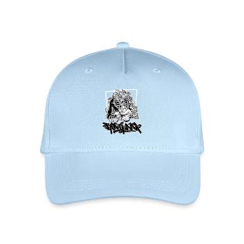 Breakdance B-Boy Streetdance Design Hip Hop Dance - Kinder Bio Basecap - Hellblau - Vorne