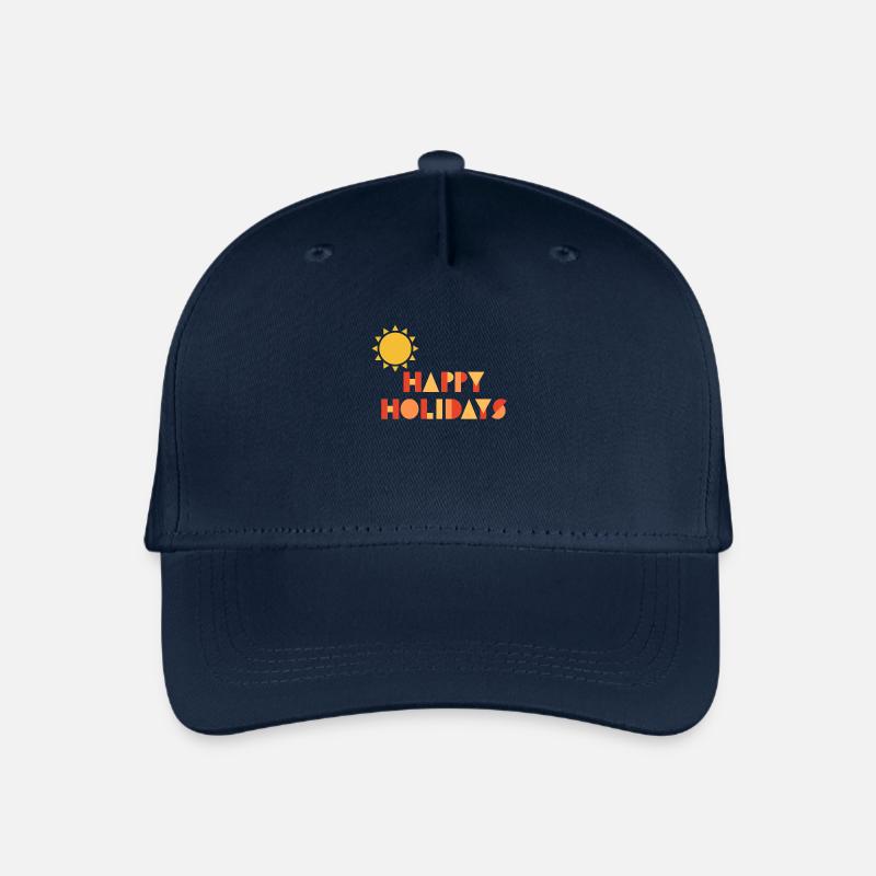 FROHE FEIERTAGE - Kinder Bio Basecap - Navy