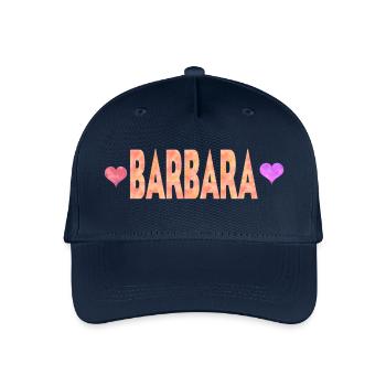 Barbara - Kinder Bio Basecap - Navy - Vorne