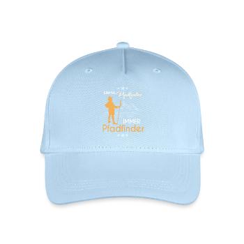 Einmal Pfadfinder immer Pfadfinder - Kinder Bio Basecap - Hellblau - Vorne