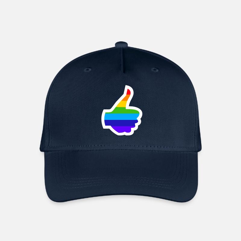 Thumbs up 2 - Organic Kids’ Baseball Cap - navy
