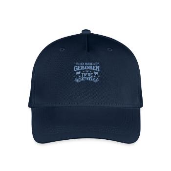für Tierschützer und Tierfreunde - Kinder Bio Basecap - Navy - Vorne