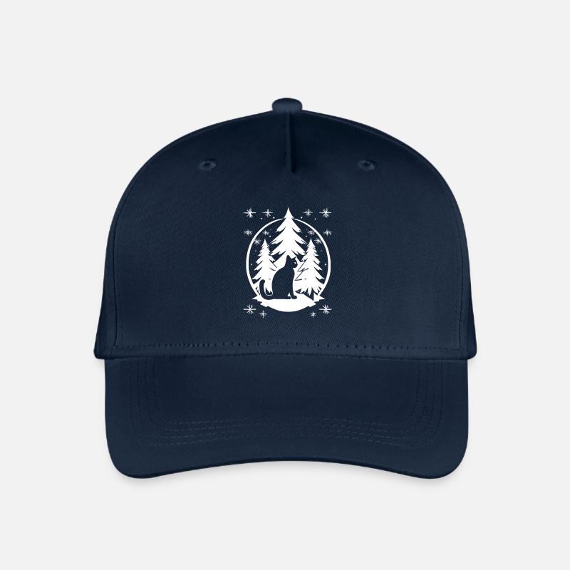 Kitty - Organic Kids’ Baseball Cap - navy