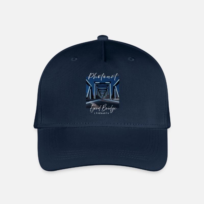Photoart: Ostseefjord - Kinder Bio Basecap - Navy