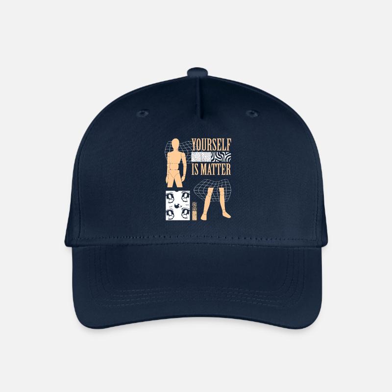 Yourself is Matter - Kinder Bio Basecap - Navy