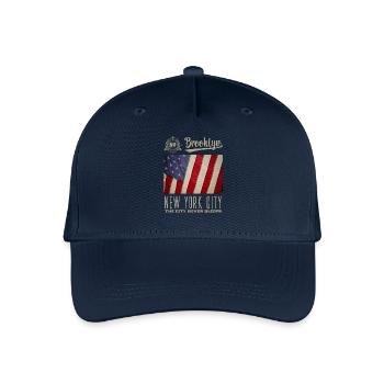 New York City · Brooklyn - Kinder Bio Basecap - Navy - Vorne