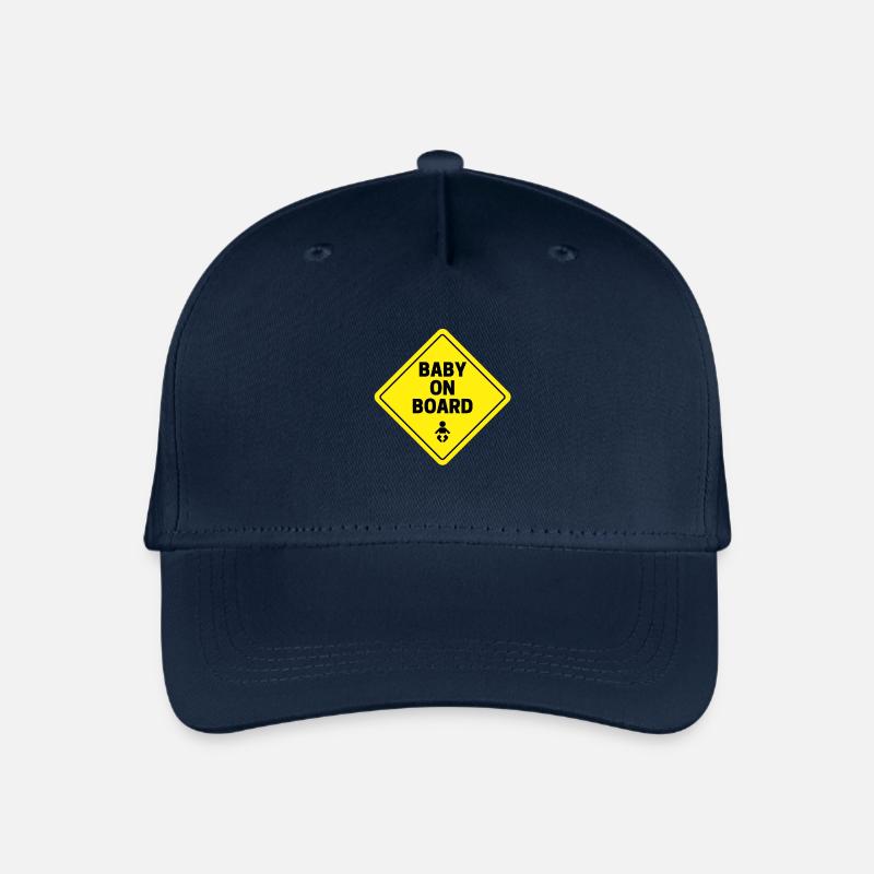 baby on board - Kinder Bio Basecap - Navy