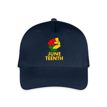 juneteenth - Organic Kids’ Baseball Cap - navy - Front
