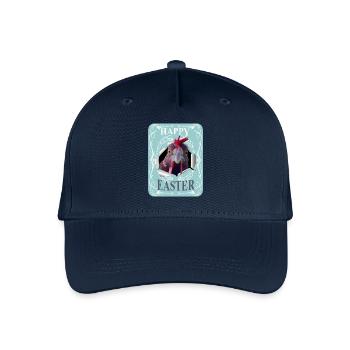 Happy Easter - Organic Kids’ Baseball Cap - navy - Front