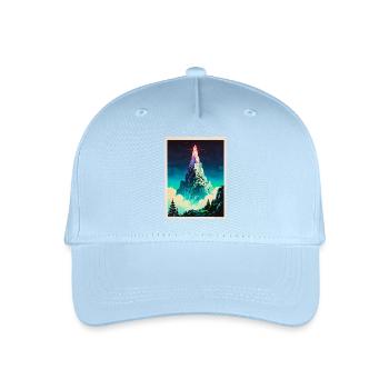 A Beacon Above the Clouds - Organic Kids’ Baseball Cap - light blue - Front