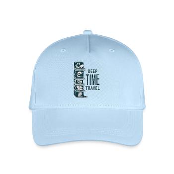 Time travel through the history of the earth Geology 2 - Organic Kids’ Baseball Cap - light blue - Front