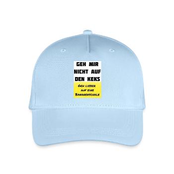 Ne m’énerve pas - Casquette de baseball bio Enfant - bleu clair - Devant