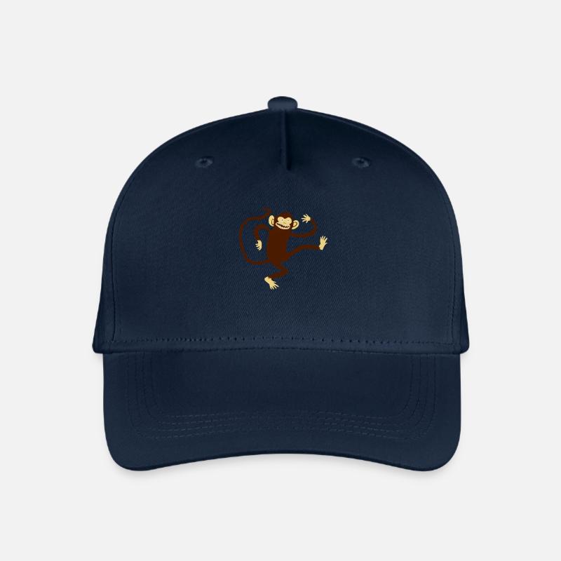 Affe - Kinder Bio Basecap - Navy