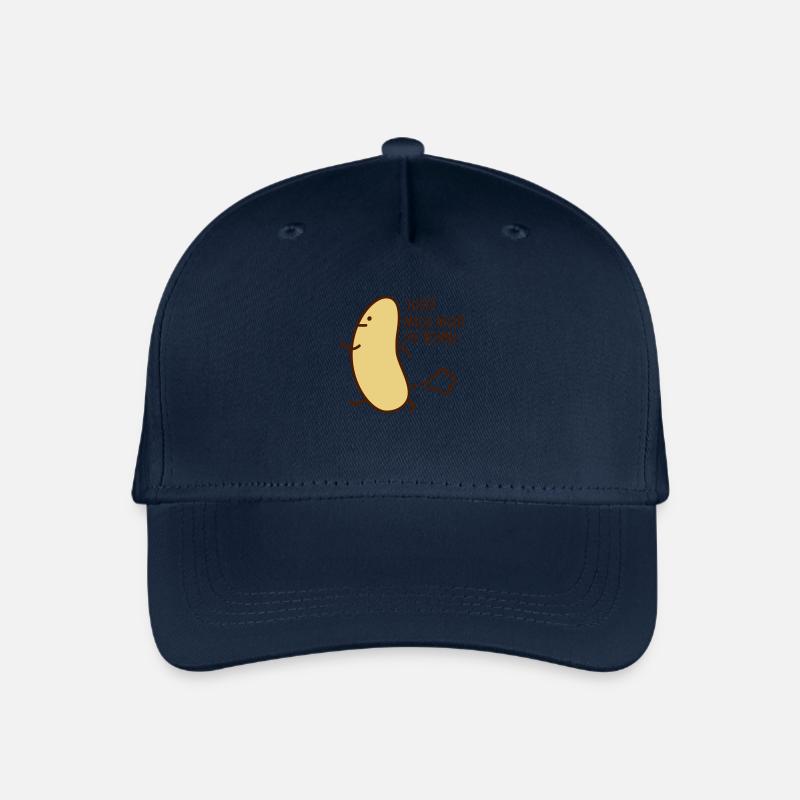 Nicht die Bohne - Kinder Bio Basecap - Navy