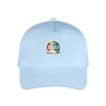 Vintage 2004 Retro - Best Seller - Organic Kids’ Baseball Cap - light blue - Front