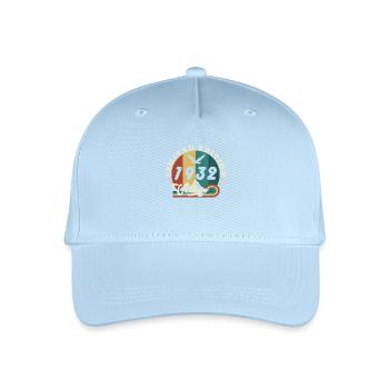 Vintage 1933 Retro - Best Seller - Organic Kids’ Baseball Cap - light blue - Front