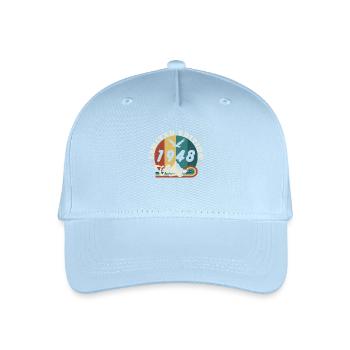 Vintage 1949 Retro - Best Seller - Organic Kids’ Baseball Cap - light blue - Front