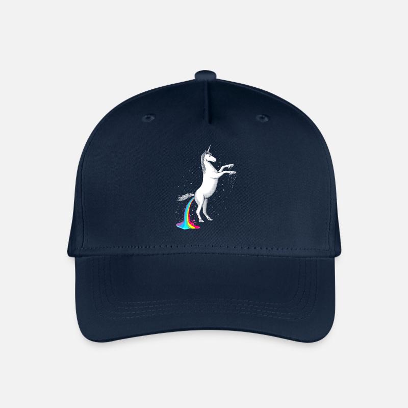 Unicorn Poop - Kinder Bio Basecap - Navy