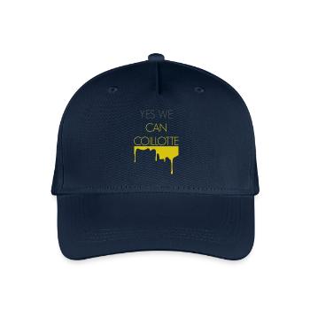Franche Comté Humour Yes we cancoillotte - Casquette de baseball bio Enfant - marine - Devant