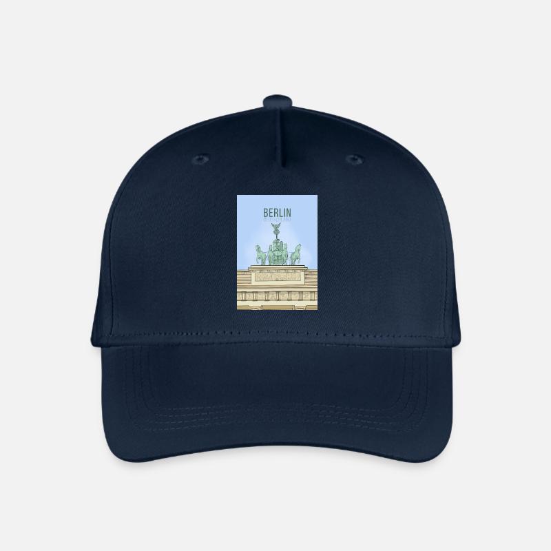 Berlin, Allemagne - Casquette de baseball bio Enfant - marine