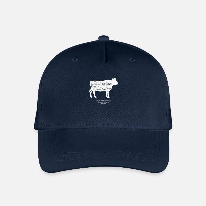 Fleischteile beim Rind - Kinder Bio Basecap - Navy