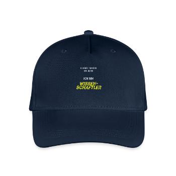 Lasst mich durch, ich bin Wissenschaftler Geschenk - Kinder Bio Basecap - Navy - Vorne